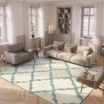 thumbnail image 1 of Hawthorne Collection Tapis Shag Ivoire - 8 Pieds x 10 Pieds, 1 of 4