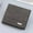 coffee,B, variant on TopLLC Men's Wallets Men's Wallet Short Vertical Ultra-Thin Wallet Bank Card Card Package Small Purse Men Bags