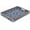 Indigo Naturalis, variant on Rectangular Serving Tray Set with Handles, Large Ottoman Tray for Coffee Table, Living Room, Bathroom, Kitchen in Bohemian Blue, 2-Pack