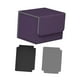 thumbnail image 4 of Caja de baraja de cartas coleccionables, contenedor de dados duradero para colección de pasatiempos, capacidad para 100 cartas Púrpura, 4 of 8