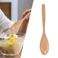 thumbnail image 4 of Small Wooden Spoon, Scratch Prevention Superb Craftsmanship Wooden Spoon  For Household 16cm,19cm, 4 of 8