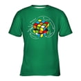 thumbnail image 3 of WOYY Boys Graphic T-Shirt Short Sleeve Crew Neck Tshirt Summer Casual Tee, Green, 3 of 3