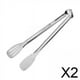 thumbnail image 1 of 2 Pinzas De Cocina De Acero Inoxidable, Pinzas , Pinzas Para Aperitivos, Para Hornear Y Freír, 1 of 8
