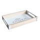 thumbnail image 2 of Wooden Serving Tray With Metal Handles Kitchen Decorative Tray For Coffee Table, 2 of 6