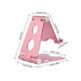 thumbnail image 4 of Soporte para teléfono Soporte plegable para tableta de escritorio Soporte antideslizante para teléfono móvil de aleación de aluminio, rosa Inevent EL001051-03, 4 of 7