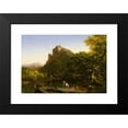 thumbnail image 2 of Thomas Cole 14x11 Black Modern Framed Museum Art Print Titled - The Mountain Ford (1846), 2 of 5