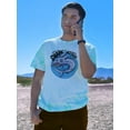 thumbnail image 2 of Shark Attack Print Tie Dye Cyclone Men -Image by Shutterstock, Male XX-Large, 2 of 4