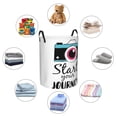 thumbnail image 6 of Kll Summer Waterproof Foldable Laundry Hamper Bucket With Handles For Storage Bin,Kids Room,Home Organizer (Medium), 6 of 8