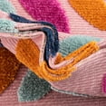 thumbnail image 4 of Unique Loom Aruba Outdoor Collection Area Rug - Oranjestad (2' x 6' Runner Pink/Gold), 4 of 7