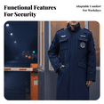 thumbnail image 3 of Abbraccia Chaqueta de seguridad invierno, abrigo largo grueso, hombre, 3 of 6