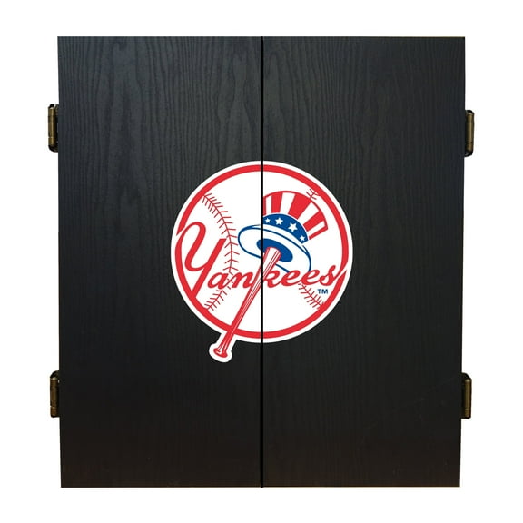 Imperial New York Yankees Fans Choice Dartboard Cabinet