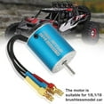 thumbnail image 6 of Pengug 2430 7200KV Brushless Motor 3.5mm Plug w/ 25A ESC Combo Set for 1/18 1/16 RC Car, 6 of 8