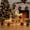 Gold, variant on 2pcs Small Resin Deer Ornaments, Mini Reindeer Sculpture & Statue for Desk Decoration, Cute Deer Figurines for Living Room Table, Bedroom Shelf & Workspace Ornament – Durable Mini Deer Gift, Gold