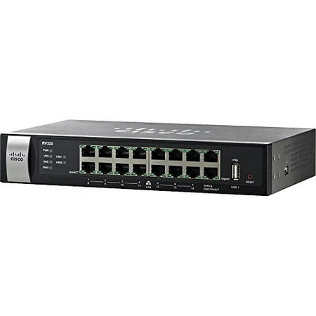 Cisco 1841 Vpn - cisco systems gigabit dual wan vpn 14 port router (rv325k9na)