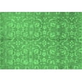 thumbnail image 1 of Ahgly Company Indoor Rectangle Abstract Emerald Green Modern Area Rugs, 8' x 10', 1 of 4