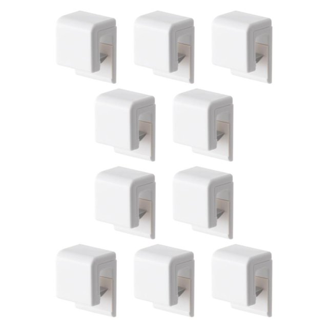 Moyic Toothpaste Holder Wall Anti-slip Waterproof Bathroom Tubing Stand Removable Organizing Tube Saving Space Rack Hanging 10piezas