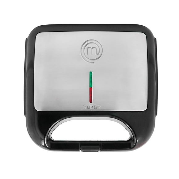 Sandwichera MasterChef 2 puestos, Acero Inox