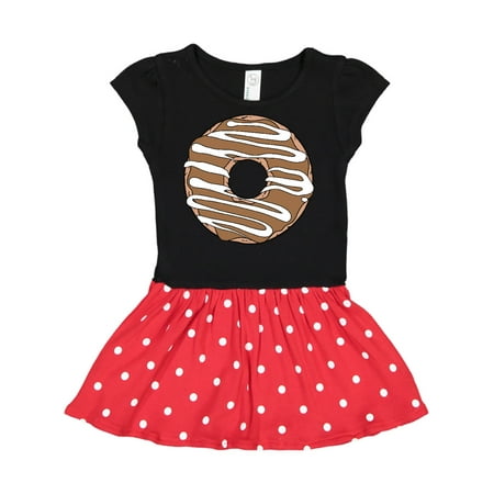 

Inktastic Caramel Donut Donut Frosting Donut Icing Glaze Gift Toddler Girl Dress