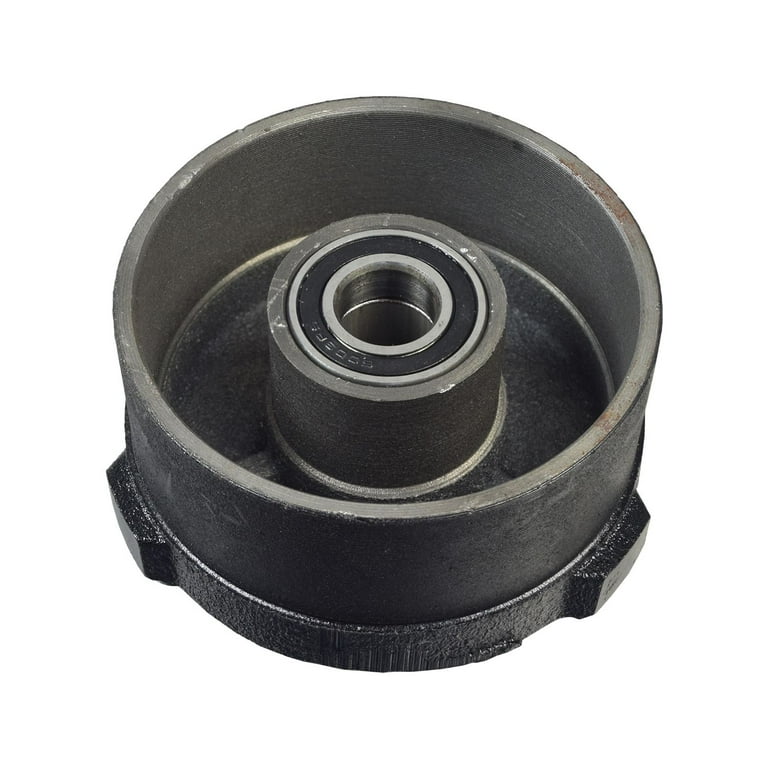 AlveyTech Front Wheel Hub with Brake Drum & Three M8-1.25 Studs