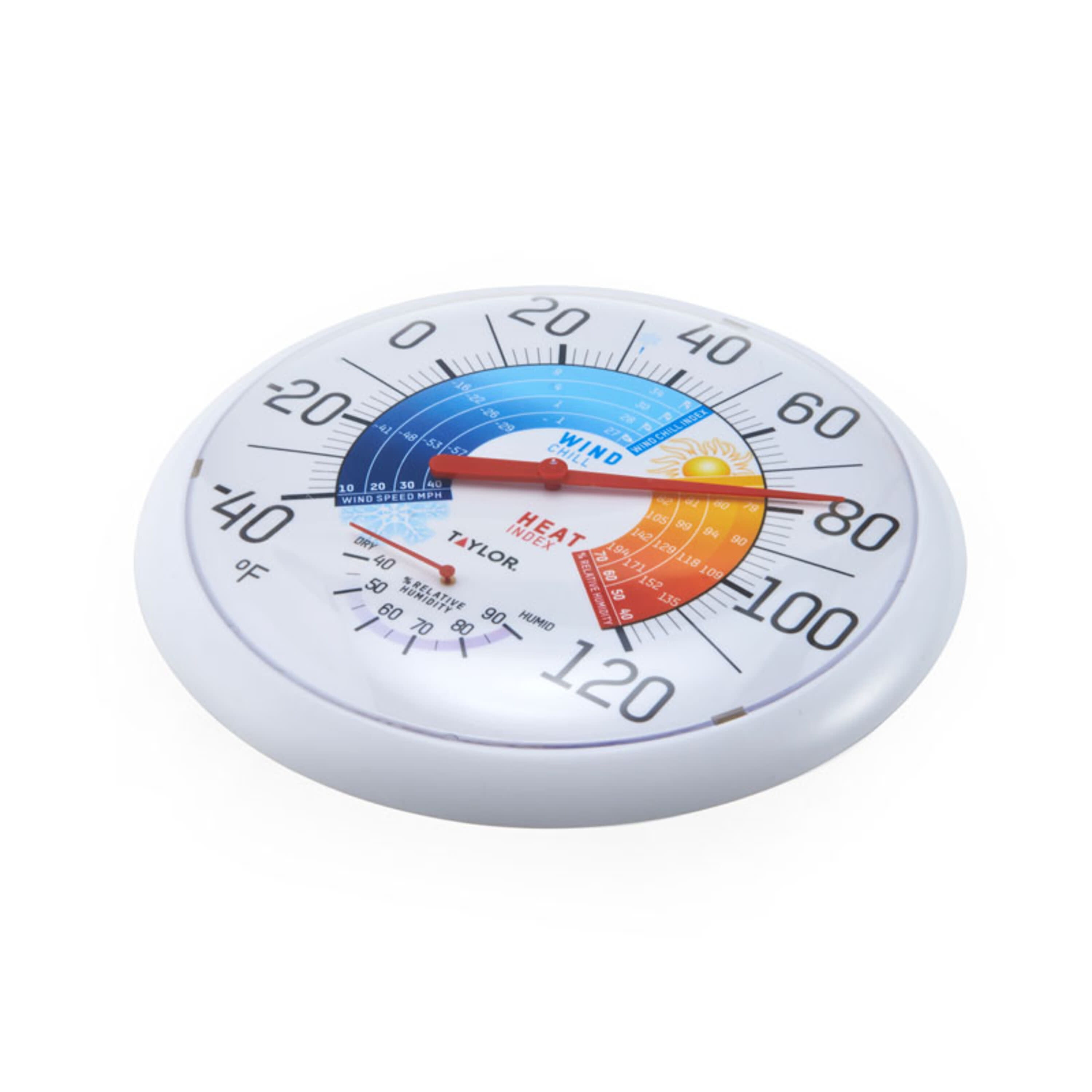 8.875 x 2.25 Wall Thermometer – Taylor USA