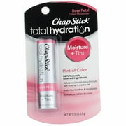 ChapStick Total Hydration Tinted Lip Balm, Rose Petal, 0.12 oz (Pack of 4)