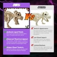 thumbnail image 5 of Yescom 2Pcs Poseable Dachshund Dog and 1 Pcs Cat Skeleton Life Size Pet Animal Halloween Yard Decor, 5 of 10