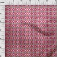 thumbnail image 3 of oneOone Velvet Pink Fabric Asian Kilim Sewing Material Print Fabric By The Yard 58 Inch Wide, 3 of 5