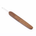 thumbnail image 3 of Bamboo Crochet Hook Set,10pcs Bamboo Handle Aluminum Crochet Hook Knitting Knit Needle Weave Yarn Set, 3 of 8
