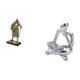 thumbnail image 5 of Escultura abstracta europea de un caballero pensador. Adorno creativo de escritorio. Figura decorativa para la entrada, sala de estar, mesa, estante,, 5 of 8