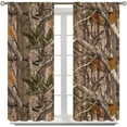 thumbnail image 2 of Camo Hunting Curtains, Mossy and Oak Camouflage Patterns Kitchen Window Curtain,Window Drapes for Kitchen Cafe Decor, 42x54in Blackout, 2 of 6