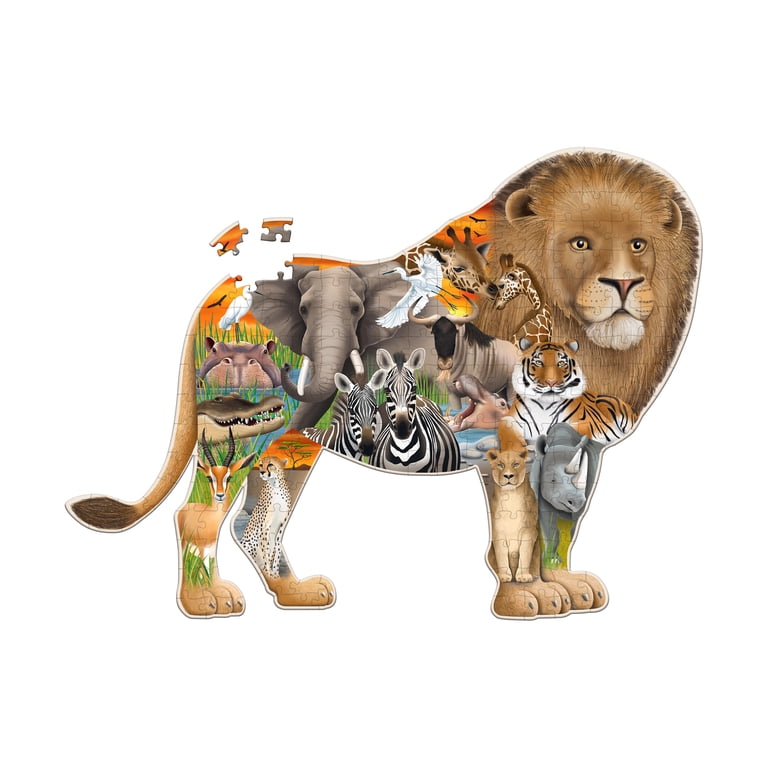 The Learning Journey Wildlife World Puzzle - 200 Pcs - Walmart.com