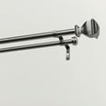 thumbnail image 3 of Exclusive Home Contemporary, Modern Matte Square Adjustable Double Curtain Rods Set, 36 in - 72 in, 3 of 8
