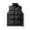 Black, variant on dzxyzu Men's Puffer Vest Quilted Sleeveless Puffy Jacket Outerwear Winter Outdoor Warm Coats Water-Resistant Waistcoat Jacket Army Green