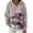 Purple, variant on Women's Fashion Casual Christmas Print Pullover Long-Sleeve Hooded Sweatshirt, Festive Fall Winter Wear with Soft Fabric and Holiday Theme for Cozy Comfort,Brown,L