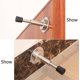 thumbnail image 3 of Topes de puerta adhesivos de 2 uds, topes de puerta de acero inoxidable para parte inferior, 3 of 8