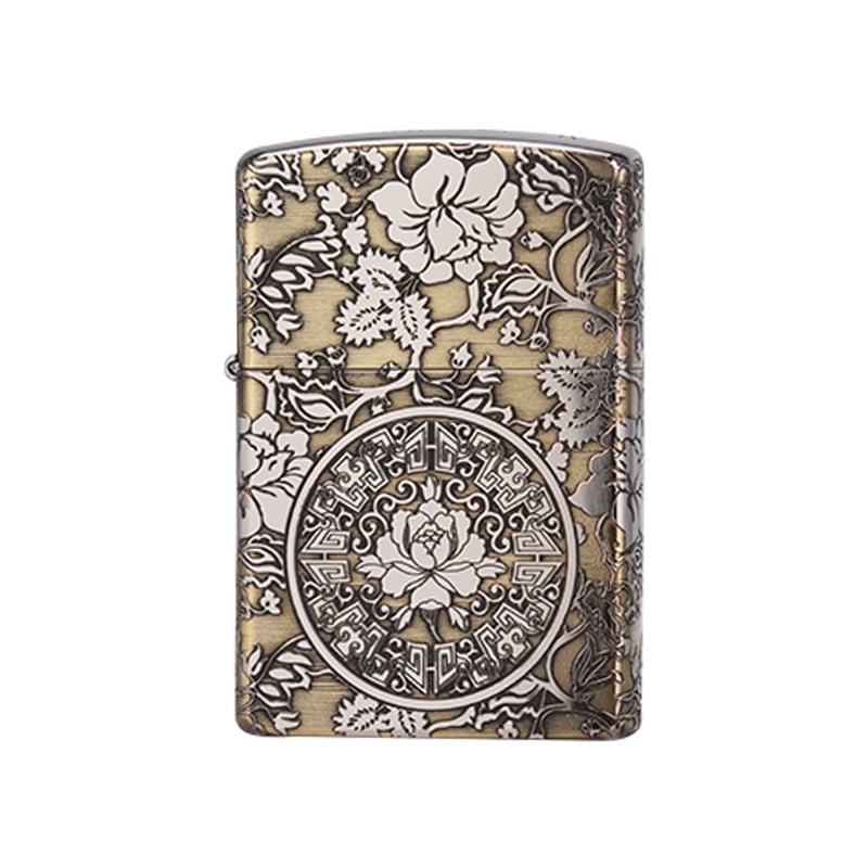 902 bright chrome laser pattern lighter men's personalized trendy windproof lighter wholesale,【JD】冰与火