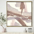 thumbnail image 3 of Blanc et Placide I Blush - Toile Encadrée Style Ferme Moderne, 3 of 3