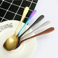 thumbnail image 3 of Gold Silverware Set for 4, MDEALY 20 Piece Modern Flatware Utensil Set for 4, Include Dinner Knife,Dinner Forks,Dinner Spoons,Salad Forks,Teaspoons, Dishwasher Safe, 3 of 6