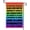 White-7, variant on Pride Flag Garden Flags for in This House We Believe Science Is Real Black Lives Matter Vertical Double Sided 12.5"X18" Indoor Yard Outdoor Decoration
