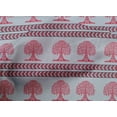 thumbnail image 4 of oneOone Organic Cotton Voile Fabric Arrow & Tree Block Print Sewing Fabric BTY 42 Inch Wide, 4 of 4