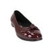 thumbnail image 1 of FLAT BALERINA CASUAL DE MUJER SINTETICO VINO MARCA LEON 7043E, 1 of 4