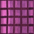 thumbnail image 1 of Ahgly Company Indoor Square Abstract Purple Modern Area Rugs, 8' Square, 1 of 4
