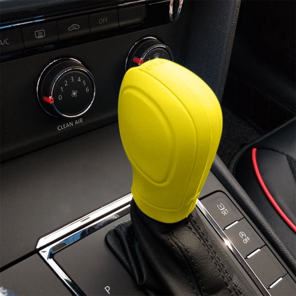 2026 Car Gear Shift Knob Cover, Universal Anti-Slip Auto Knob Gear Stick Protector,Comfortable Silicone Automatic Gear Shift Knob Cover Universal Auto Interior Accessories for Most Cars