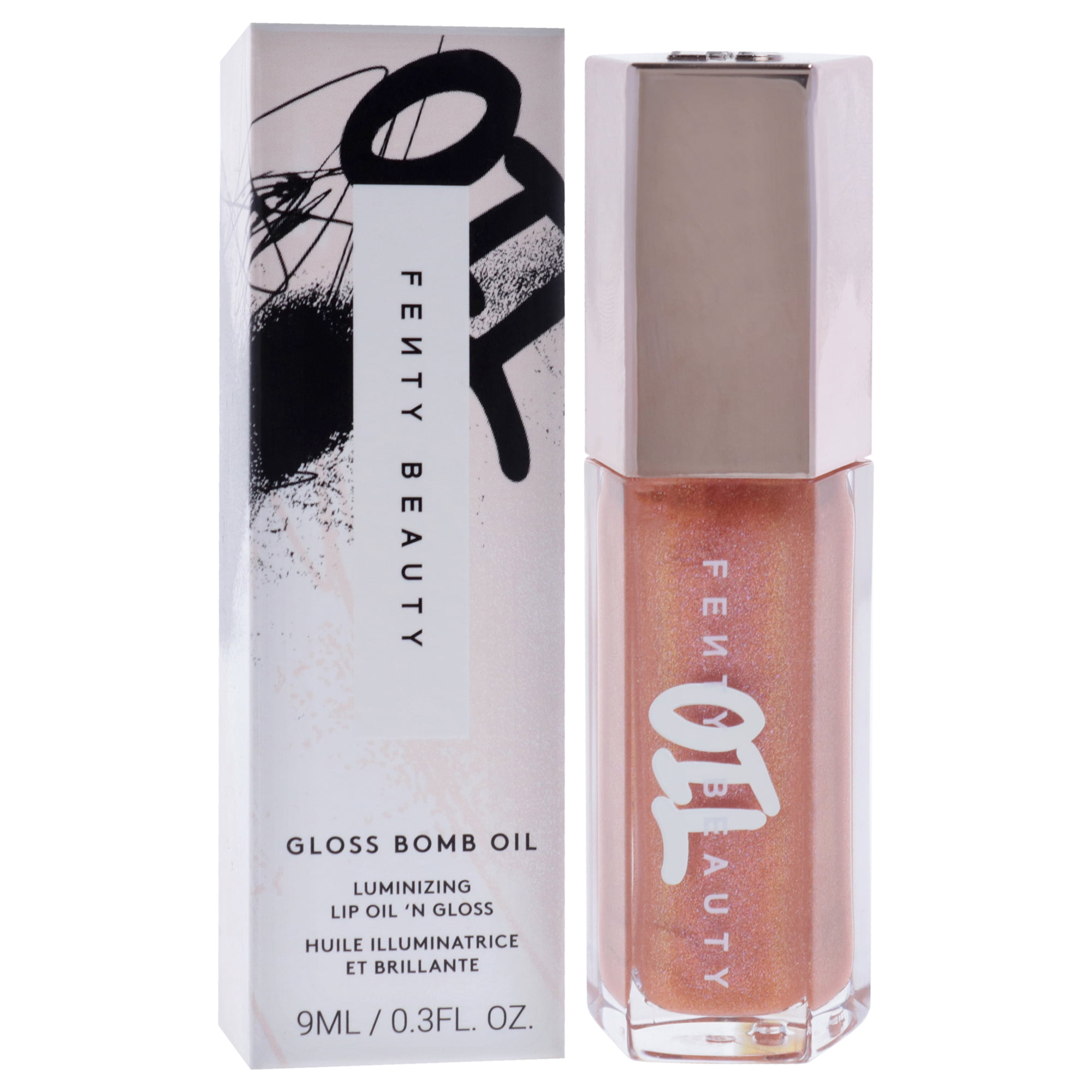 Gloss Bomb Luminizing Lip Oil N Gloss - 05 Frosted Bunz by Fenty Beauty for Women - 0.3 oz Lip Gloss