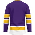 thumbnail image 3 of Men's GameDay Greats Purple UAlbany Great Danes Hockey Jersey, 3 of 4