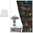 thumbnail image 6 of Bookshelf Curtains, Vintage Library with Books Window Treatments for Kids Bedroom, Library in Forest Bookcase Drapes 2 Panel Sets,42x84 Inch Blackout, 6 of 6