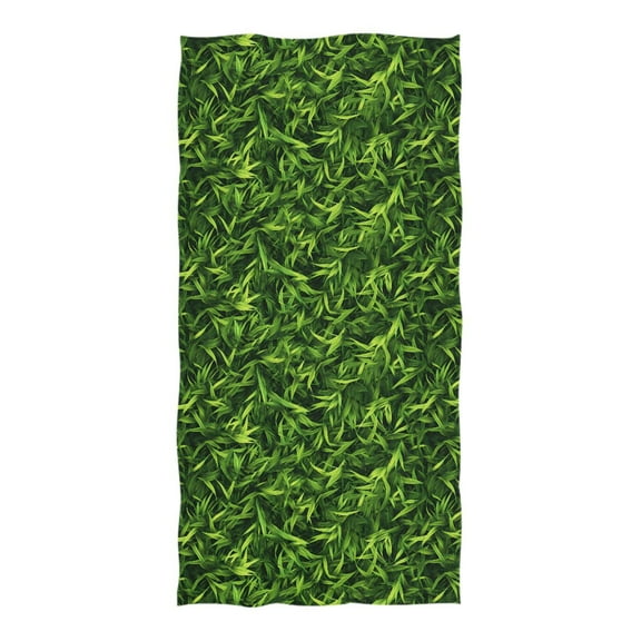 Oversized Beach Towel Extra Large Absorbent Microfiber Bath Towels Soft Quick Drying Grass 74"x37"