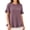 Rose Gold, variant on Bixock Plus Size Maternity Tops Short Sleeve Crew Neck Loose Pregnant Top Casual Maternity Shirt Summer Maternity Clothes