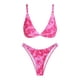 thumbnail image 2 of Conjunto de bikini ZAFUL Bikini de cintura alta con estampado floral para mujer, 2 of 7