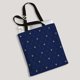 thumbnail image 1 of Bolsa de Lona ABPHQTO con Estampado Azul Estilo Retro y Corona Dorada 36x41 cm, 1 of 2